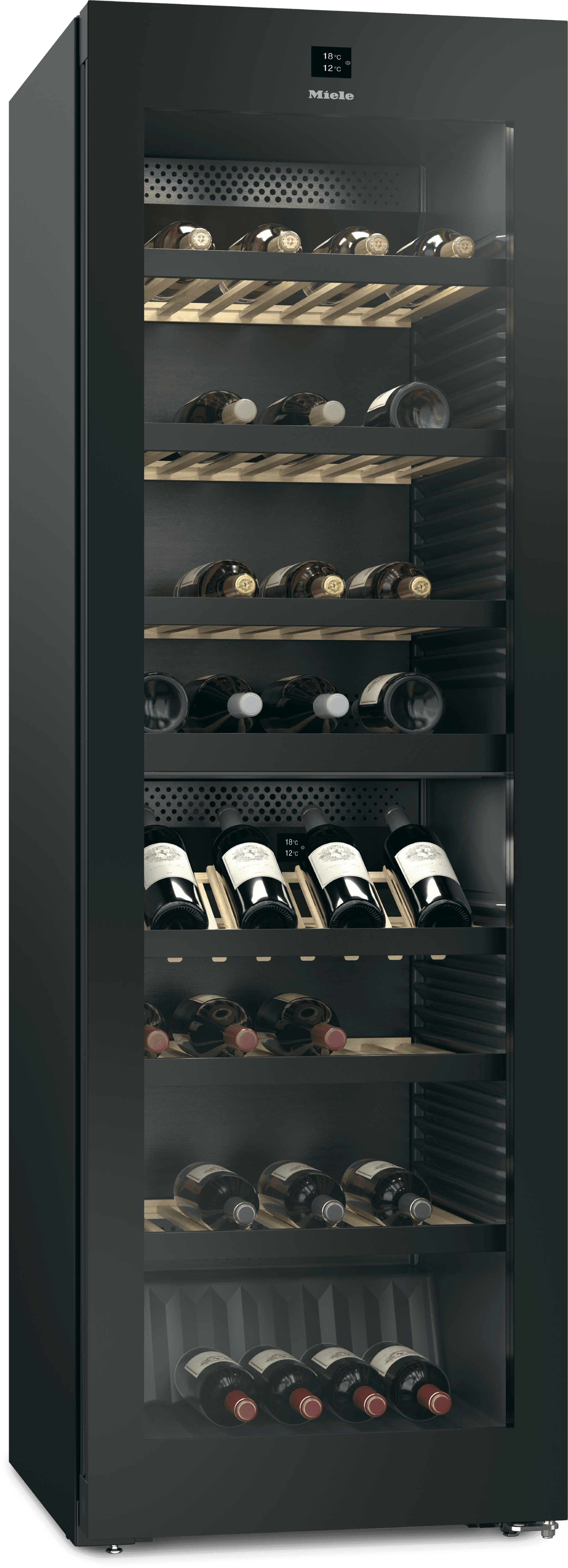 Встраиваемый винный шкаф Miele KWTS 4785 F obsw