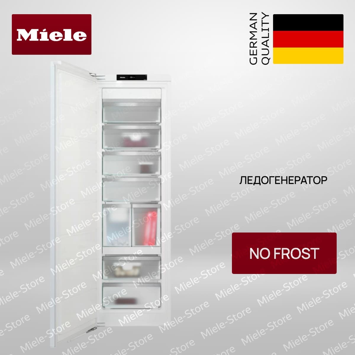 Встраиваемый холодильник Встраиваемый морозильник Miele FNS 7774 D