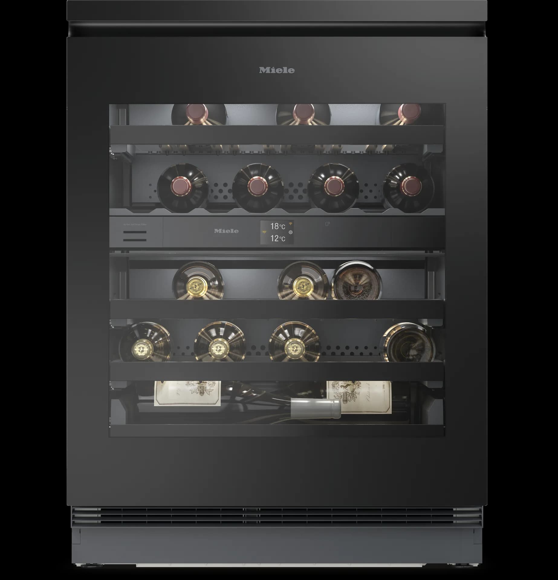 Встраиваемый винный шкаф Miele KWTUS 7074 F