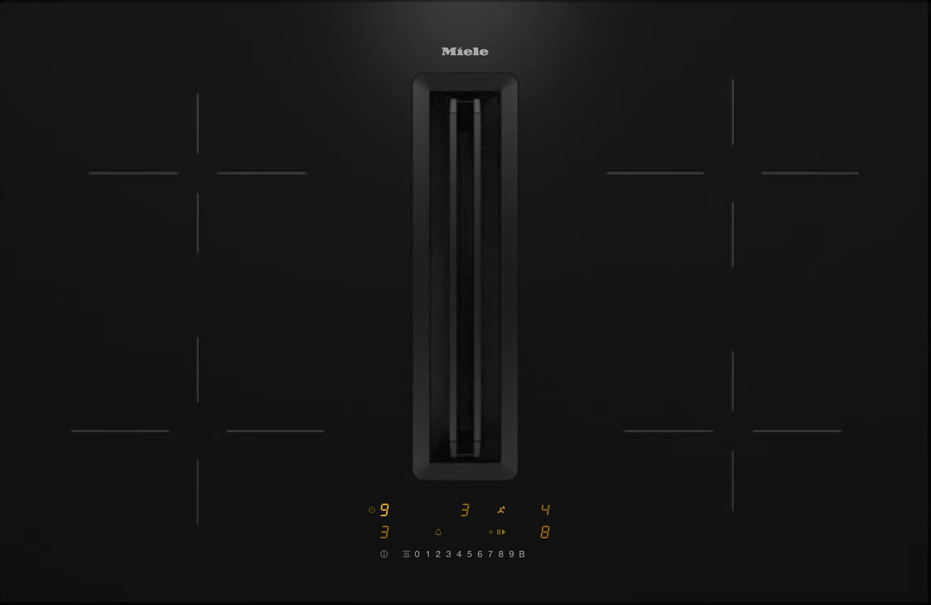 Варочная панель с вытяжкой Miele KMDA 7272 FR-U