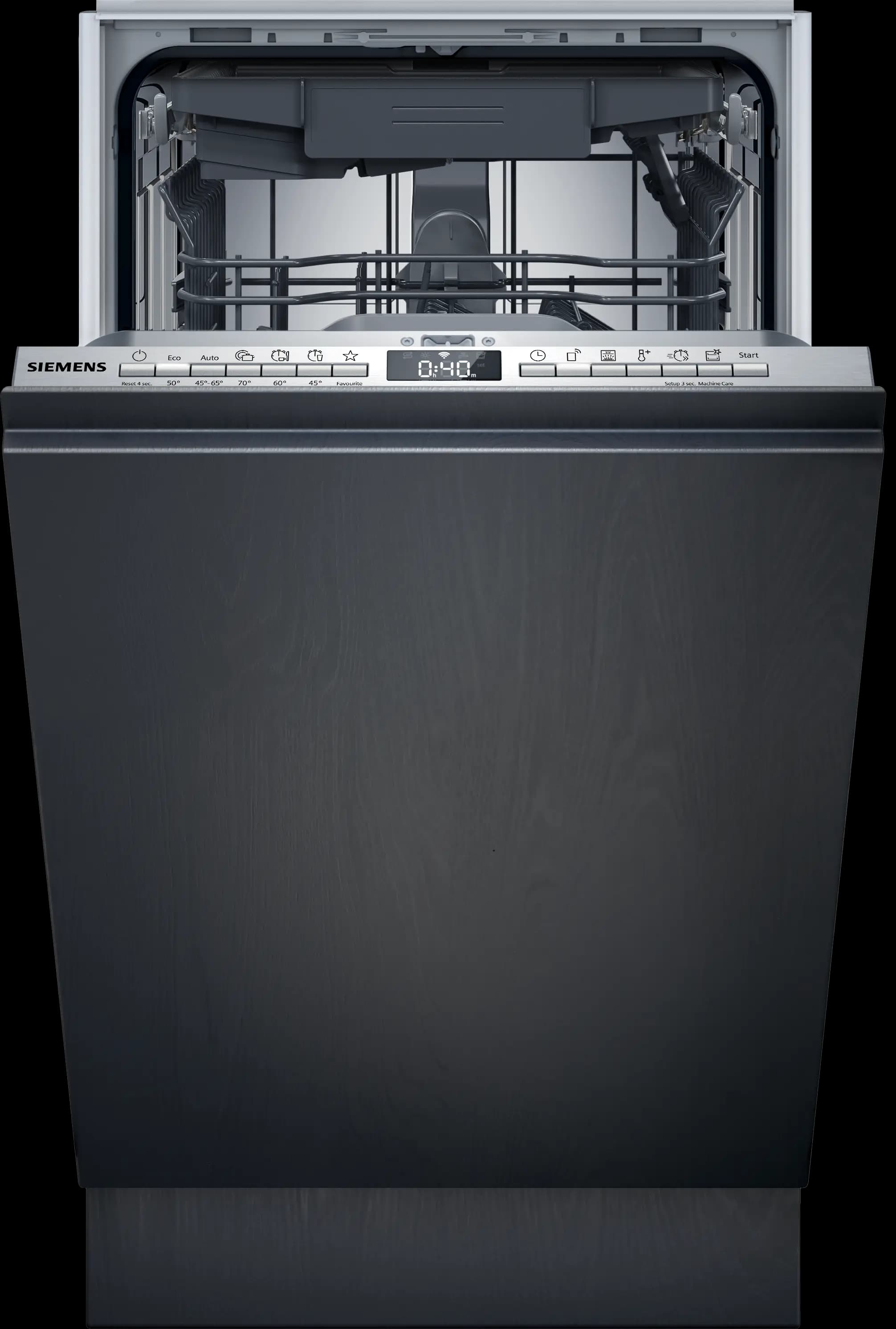 Siemens Полностью встраиваемая посудомоечная машина iQ300, 45 см, с шарниром vario для нестандартных вариантов установки